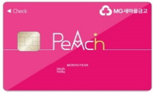 PEACH 체크카드