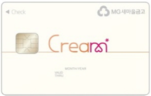 CREAM 체크카드